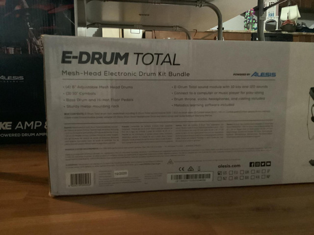 Alesis E-Drum Total - Batterie Électronique Silencieuse dans Percussions  à Laval/Rive Nord - Image 4