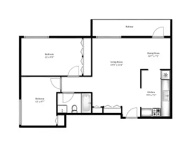 Private Room in Clean 2BHK - Downtown Toronto (Indian Family)