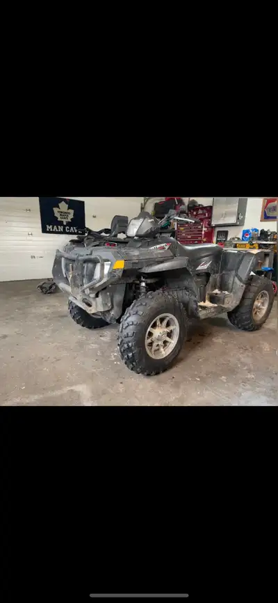 2008 Polaris sportsman 800 X2 Complete part out List of parts sold in last picture Located in Southe...
