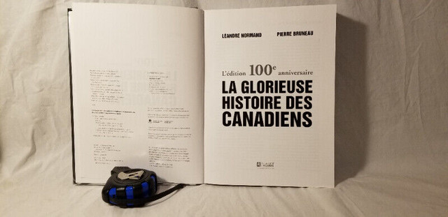 La Glorieuse Histoire des Canadiens Mtl 1909-2009 livre hockey in Non-fiction in Ottawa - Image 3
