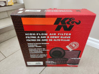 K&N E-3750 14x3 high flow air filter brand new still in bag &box