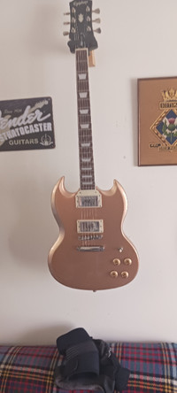 Epiphone SG Muse inspired by Gibson Smoked Almond Guitar