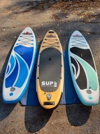 High quality 10'8 inflatable SUP. Quality Accessories + BONUSES!