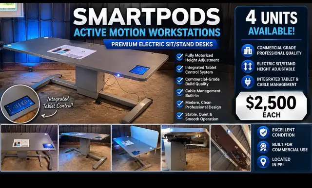 Smartpod workstations 511273395291443200