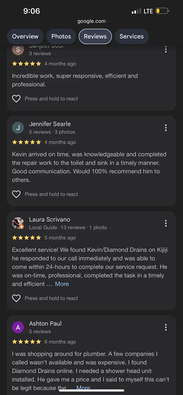 LICENSED PLUMBER - BEST PRICES! DURHAM, YORK, TORONTO, PEEL REG in Plumbing in Markham / York Region - Image 10