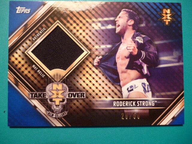 WWE Relic Topps Cards - O'Reilly Strong Andrade Dream Seven in Arts & Collectibles in Peterborough - Image 3