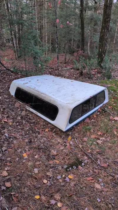 Truck cap off a 1973 F-250 camper special Contact if interested