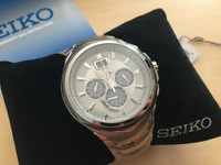 Seiko Coutura SSC627 BRAND NEW solar sapphire watch