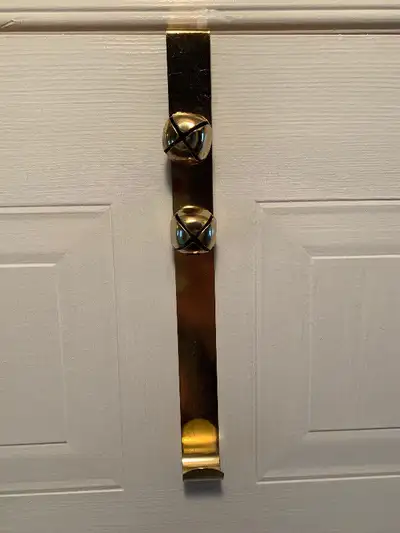 Metal Wreath Door Hanger with 2 Bells, View more