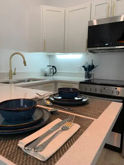 1 Bed 1 Bath Fully Furnished, Fully Serviced Apartment