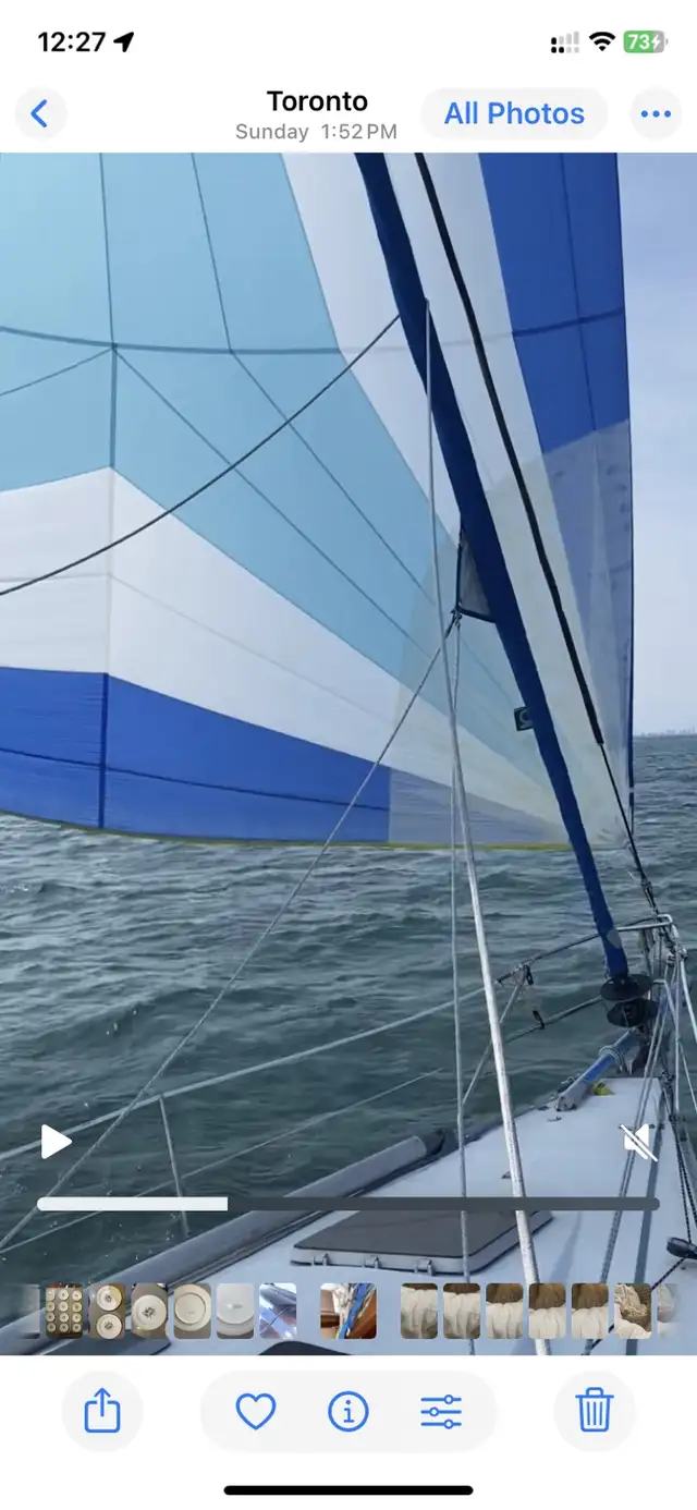 1985 sailboat Hunter Marlowe hunter 40 in Sailboats in St. Catharines - Image 7