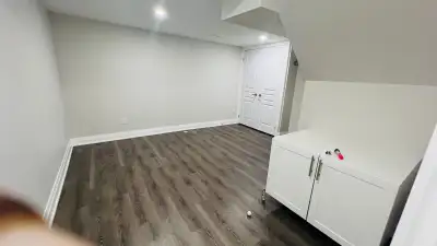 2 bed, 2 full bath basement with parking and utilities