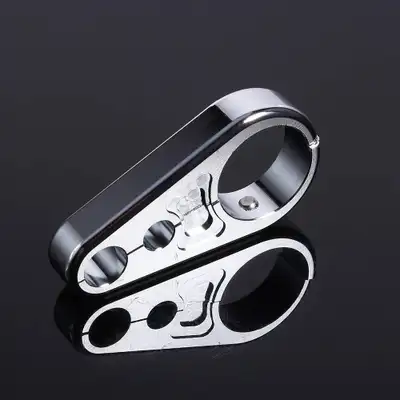 The cable handlebar holder is designed separately for the cable hole The cable clamp is made of high...