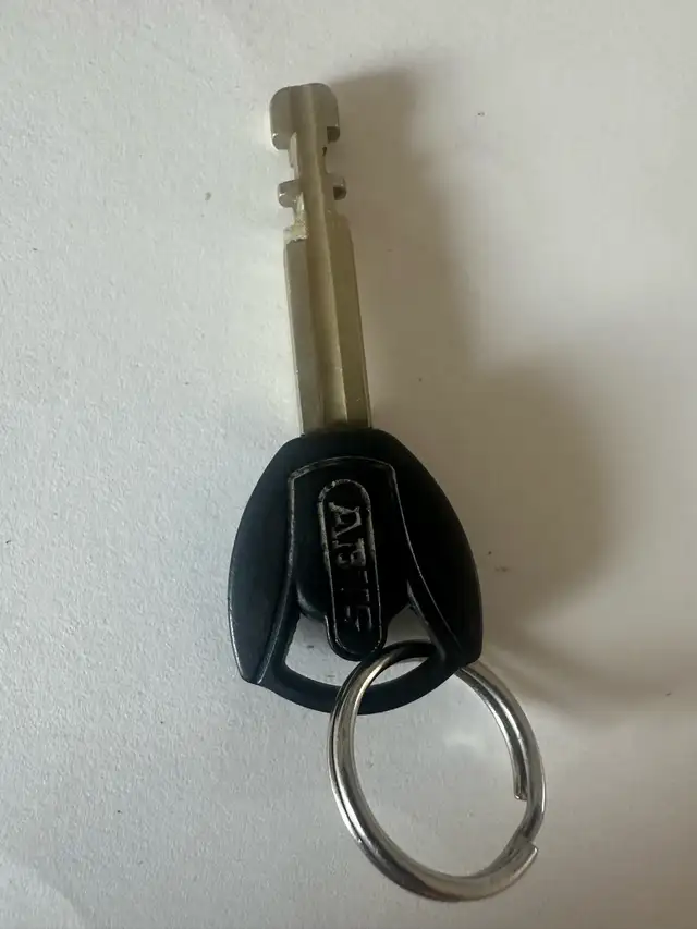 Lost abus bike lock key