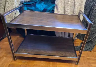 Shelf / table with 2 removable shelves, View more