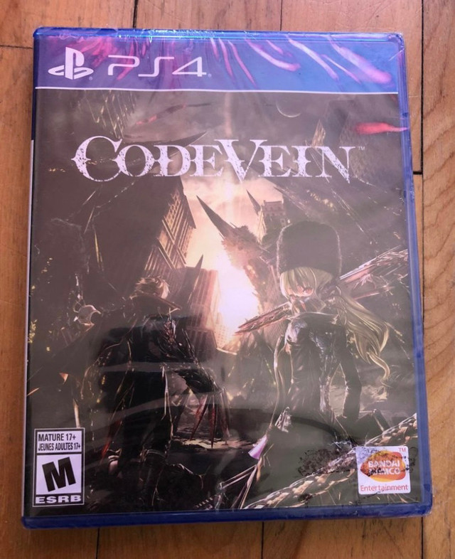 Code Vein PS4 neuf scellé NEW sealed dans Sony PlayStation 4  à Ville de Montréal