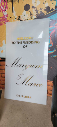 Custom Wedding Signs & More 