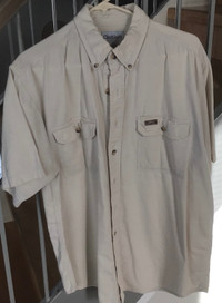 Carhartt men short sleeve shirt size large