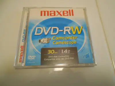 Maxell Mini DVD-RW  (30 min, 1.4 GB), View more