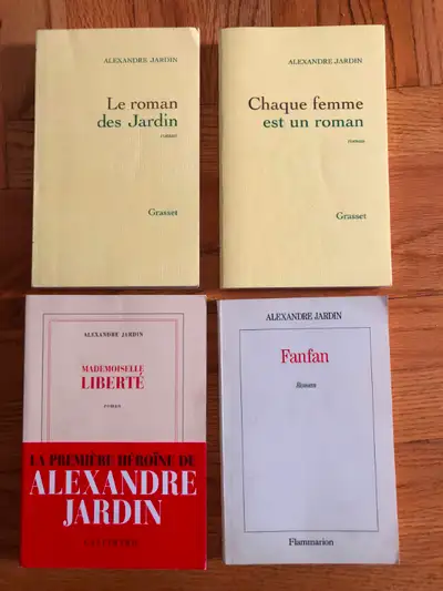LIVRES : ALEXANDRE JARDIN (8$ chaque /25$ les 4), View more