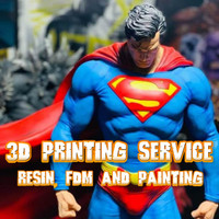 3D Printing Service 3D Prints on 8K High Detail 3D Printer