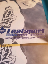 Toronto Maple Leafs catalogues