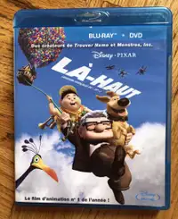 BLU-RAY + DVD LÀ-HAUT DISNEY PIXAR LANGUES : français, anglais