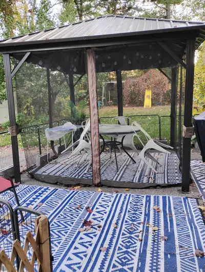 Gazebo toit rigide à vendre, View more