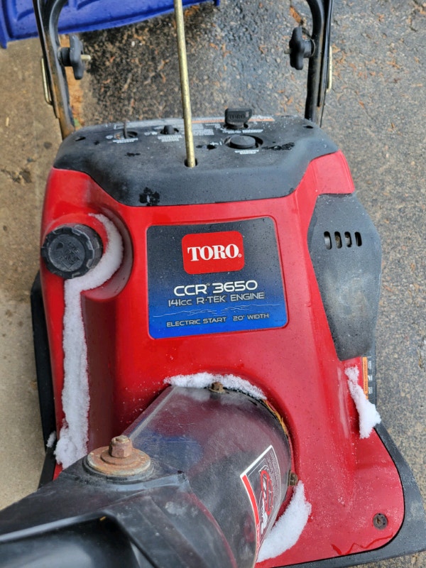 Toro snow blower Snowblowers Kitchener / Waterloo Kijiji