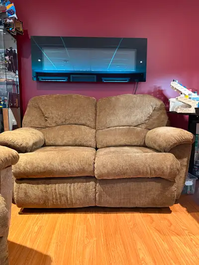 3 Piece reclining sofa set, View more