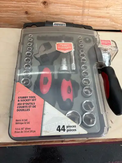 JobMate stubby tool and socket set, View more