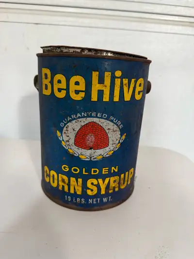 Bee Hive Golden Syrup Steel Can, View more