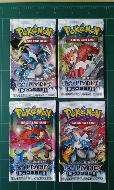 Pokemon TCG Black & White Boundaries Crossed EMPTY Boosters Full Art Set 2012. $40 East Saint John /...