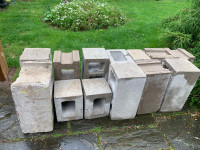 Assorted concrete block 