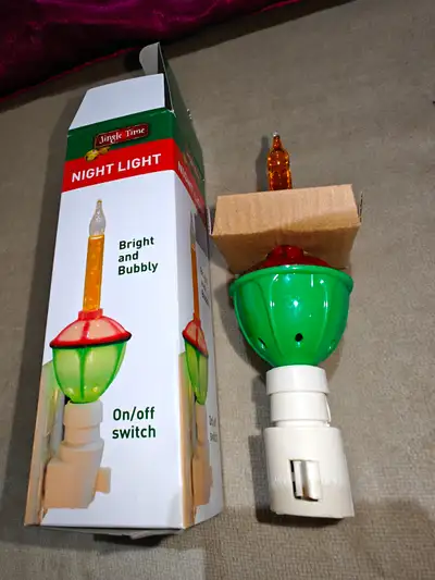 Brandnew Christmas Holiday bubble light night light, View more