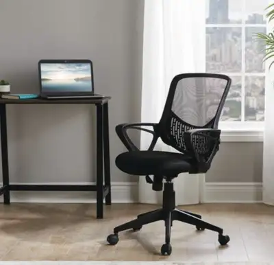 Comfortable Black Office Chair - BRAND NEW, View more