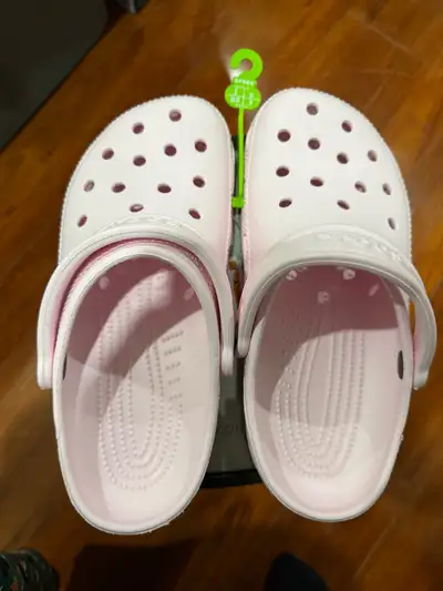 BNWT Pink Crocs , View more