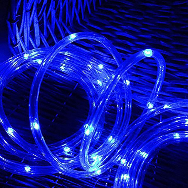 Solar Rope Light Outdoor Waterproof String Light, Lychee 66ft 20 in Outdoor Lighting in City of Toronto - Image 2