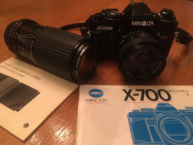 Minolta X-700 35mm SLR camera dans Appareils photo et caméras  à Laurentides