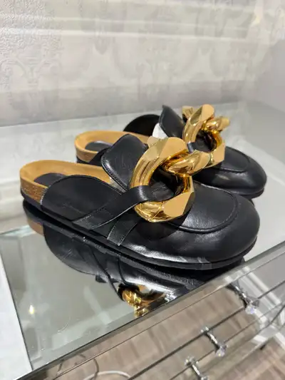 JW Anderson Chain Loafer Mules, View more