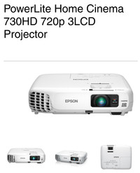 Epson 730HD home cinema projector