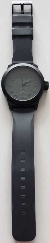 Kenneth Cole REACTION RK1308 Unisex Grey Silicone Band Watch