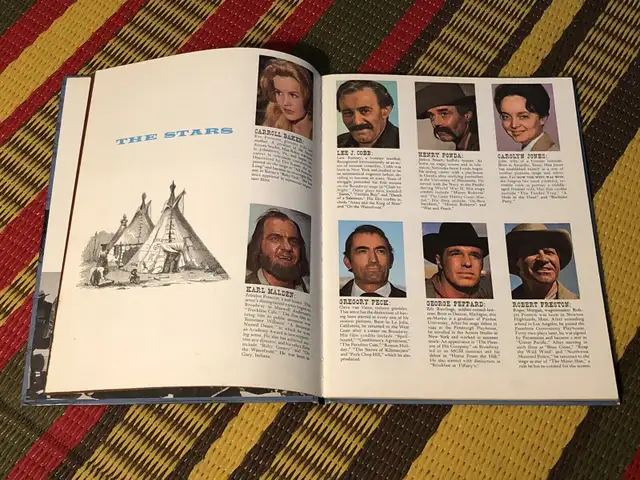 Original 1963 How The West Was Won hardcover movie program  in Arts & Collectibles in City of Toronto - Image 5