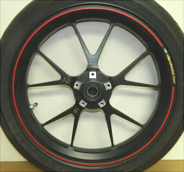 Ducati Marchesini Light Weight 10 Spoke Forged Wheels FRONT,REAR in Motorcycle Parts & Accessories in Barrie - Image 10