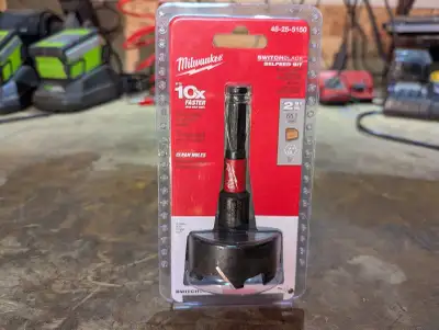 Milwaukee Tool 2-9/16 in. Switchblade Selfeed Drill Bit Model # 48-25-5150 new in the package. Deliv...