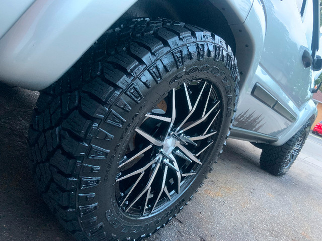 Sale: 5x114.3 Rims with new spare wrangler all season in Tires & Rims in Trenton