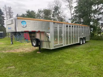 Stock trailer , View more