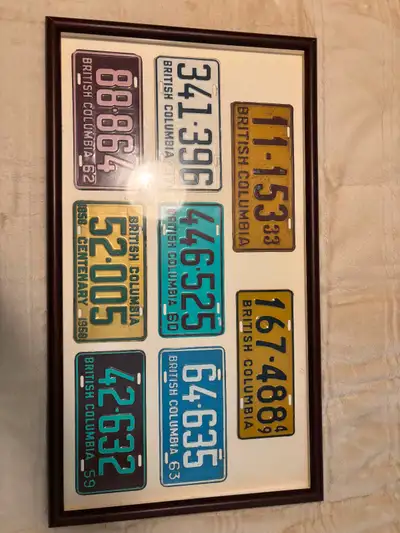 Cherry Framed Vintage Plates, View more