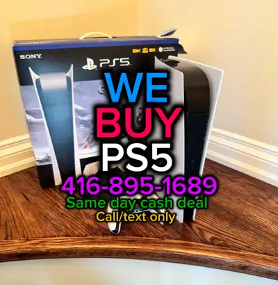 WE buy ps5, ps5 slim, ps5 pro, ps5 disc, ps5 digital, View more