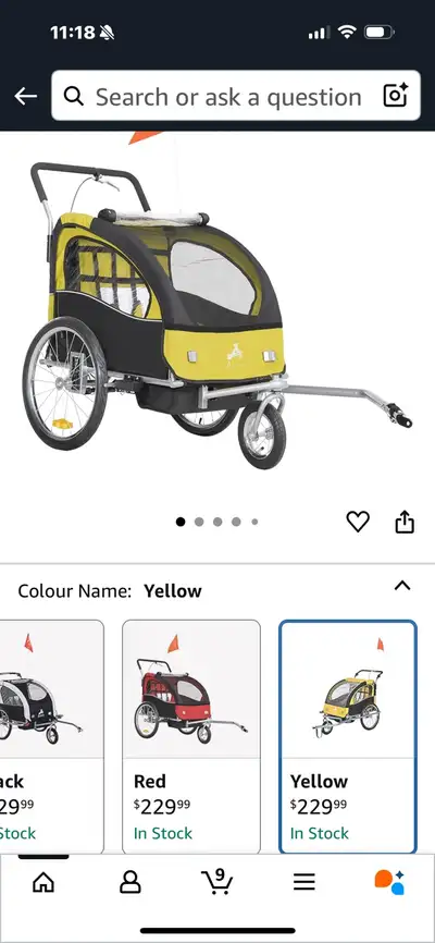  Bike two kids chariot, View more